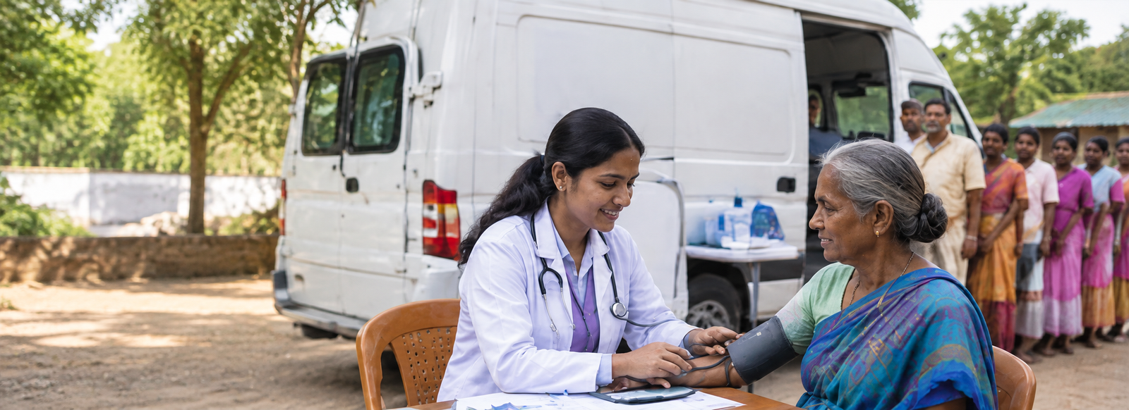 Arogya mobile healthcare initiative